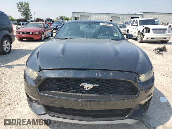 2016 Ford Mustang EcoBoost with VIN 1FA6P8TH0G5306687, listed as a Copart auction lot 59887715 with 60,378 mi miles and Salvage title. Bid and sale history available at DreamBid. Image 5.