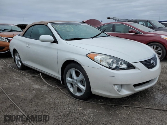 2005 Toyota Solara SE with VIN 4T1FA38P75U056927, listed as a Copart auction lot 74937394 with 75,454 mi miles and Non Repairable. Bid and sale history available at DreamBid. Image 4.