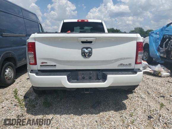 2021 Ram 3500 Big Horn with VIN 3C63RRHL0MG618093, listed as a Copart auction lot 59799864 with 80,420 mi miles and Salvage Title. Bid and sale history available at carsss.com. Image 6.