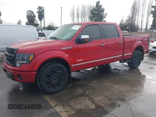 2011 Ford F-150 XLT with VIN 1FTFW1ET2BFC71384, listed as a IAAI auction lot 41538077 with 172,437 mi miles. Bid and sale history available at carsss.com. Image 2.
