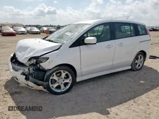 2010 Mazda 5 Sport with VIN JM1CR2W35A0381300, listed as a Copart auction lot 61873705 with Not provided miles and Salvage title. Bid and sale history available at DreamBid. Image 1.
