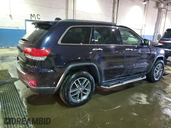 2018 Jeep Grand Cherokee Sterling Edition with VIN 1C4RJFBG0JC400464, listed as a Copart auction lot 48332654 with 0 mi miles and Salvage Title. Bid and sale history available at carsss.com. Image 3.