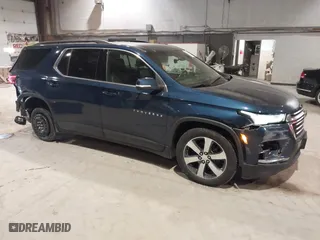 2022 Chevrolet Traverse LT Leather with VIN 1GNEVHKW7NJ168430, listed as a IAAI auction lot 41362361 with 57,456 mi miles. Bid and sale history available at carsss.com. Image 1.