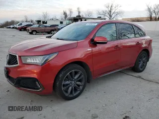2020 Acura MDX w/Technology/A-Spec Pkg with VIN 5J8YD4H0XLL801350, listed as a Copart auction lot 41698235 with 0 mi miles and Clean Title. Bid and sale history available at carsss.com. Image 1.