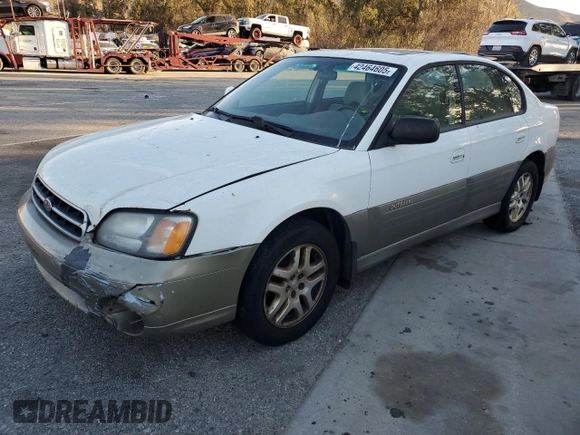 2001 Subaru Legacy Outback Limited with VIN 4S3BE686917212846, listed as a Copart auction lot 42464605 with 98,500 mi miles and Clean title. Bid and sale history available at DreamBid. Image 1.