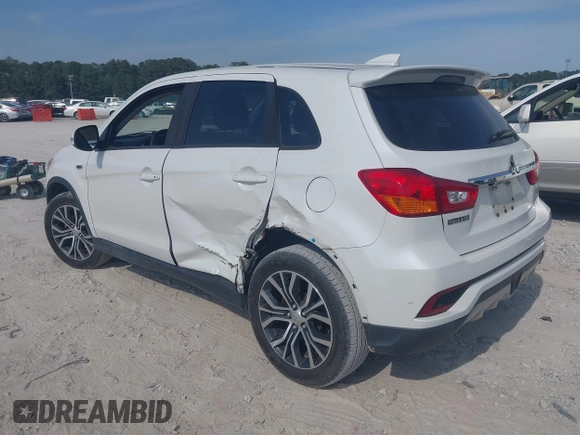 2018 Mitsubishi Outlander SE with VIN JA4AP3AW0JZ026707, listed as a IAAI auction lot 42171726 with 89,660 mi miles and . Bid and sale history available at DreamBid. Image 3.