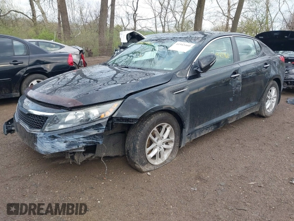 2012 Kia Optima LX with VIN 5XXGM4A72CG038323, listed as a IAAI auction lot 41943460 with 209,668 mi miles and . Bid and sale history available at carsss.com. Image 2.
