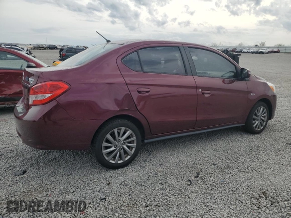 2019 Mitsubishi Mirage SE z VIN ML32F4FJ8KHF15899, wystawiony jako Copart lot #51231325 z przebiegiem 73 569 mil mil oraz Szkoda całkowita • Salvage title. Historia ofert i sprzedaży dostępna na DreamBid. Obrazek 3.