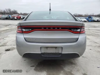 2015 Dodge Dart SE with VIN 1C3CDFAAXFD363875, listed as a Copart auction lot 44972065 with 43,029 mi miles and Salvage Title. Bid and sale history available at carsss.com. Image 6.