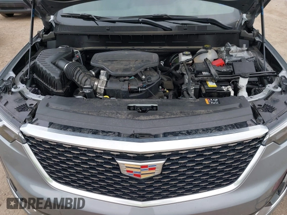 2025 Cadillac XT6 FWD Premium Luxury with VIN 1GYKPCRS0SZ119055, listed as a IAAI auction lot 42574001 with 17,137 mi miles and . Bid and sale history available at DreamBid. Image 6.