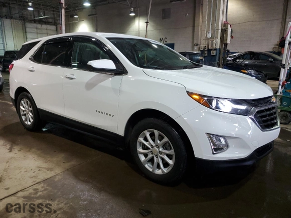 2020 Chevrolet Equinox LT with VIN 3GNAXJEV7LS702184, listed as a Copart auction lot 87194854 with 36,792 mi miles and Salvage Title. Bid and sale history available at carsss.com. Image 4.