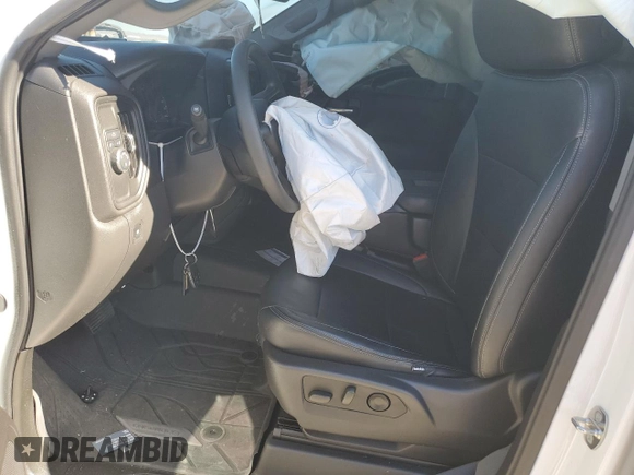 2024 Chevrolet Silverado 1500 Custom with VIN 3GCPABEK1RG316159, listed as a Copart auction lot 88814825 with 7,623 mi miles and Salvage Title. Bid and sale history available at DreamBid. Image 7.