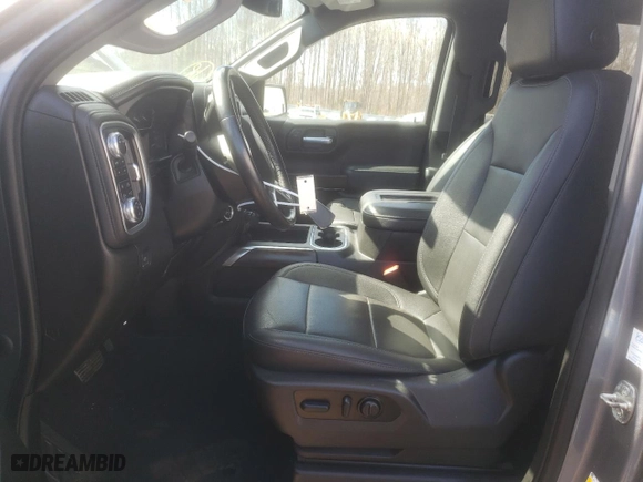 2022 GMC Sierra 1500 Limited SLT with VIN 1GTU9DET8NZ192191, listed as a Copart auction lot 46782145 with 0 mi miles and Salvage Title. Bid and sale history available at carsss.com. Image 7.