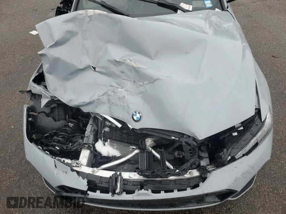 2024 BMW 3 Series M340i xDrive with VIN 3MW49FF06R8E80028, listed as a Copart auction lot 45135535 with 3,575 mi miles and Salvage Title. Bid and sale history available at carsss.com. Image 11.