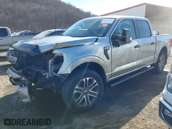 2021 Ford F-150 XL with VIN 1FTEW1EP2MFC44056, listed as a IAAI auction lot 41716105 with 58,979 mi miles and . Bid and sale history available at DreamBid. Image 18.
