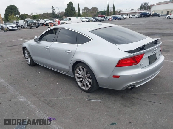 2013 Audi A7 3.0 Premium Plus with VIN WAUYGAFC7DN076830, listed as a IAAI auction lot 41447727 with 107,517 mi miles. Bid and sale history available at carsss.com. Image 3.