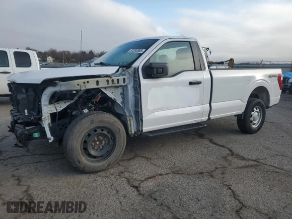 2022 Ford F-150 XL with VIN 1FTMF1EB3NKD69950, listed as a Copart auction lot 87855855 with 37,001 mi miles and Salvage title. Bid and sale history available at DreamBid. Image 1.