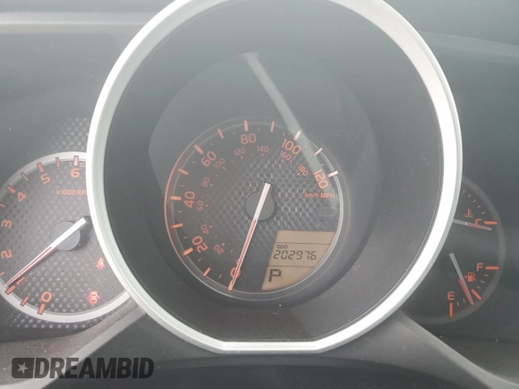 2011 Toyota 4Runner SR5 with VIN JTEZU5JR8B5023002, listed as a Copart auction lot 54483655 with 202,976 mi miles and Salvage title. Bid and sale history available at DreamBid. Image 9.