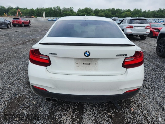2015 BMW 2 Series 228i xDrive with VIN WBA1F7C56FVX95728, listed as a Copart auction lot 63245595 with 95,470 mi miles and Clean title. Bid and sale history available at DreamBid. Image 6.