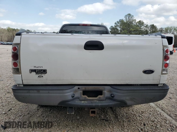 2002 Ford F-150 XL with VIN 1FTRF17262NA10489, listed as a Copart auction lot 50413885 with 203,093 mi miles and Salvage Title. Bid and sale history available at carsss.com. Image 6.