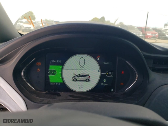 2017 Chevrolet Bolt EV LT with VIN 1G1FW6S0XH4187785, listed as a Copart auction lot 52149974 with 173,661 mi miles and Salvage Title. Bid and sale history available at carsss.com. Image 9.