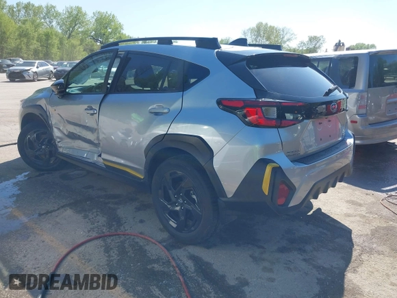 2024 Subaru Crosstrek Special Sports с VIN 4S4GUHF66R3796175, выставлен на аукционе IAAI как лот 42063822 с пробегом 10 461 миль миль и . История ставок и продаж доступна на DreamBid. Изображение 3.