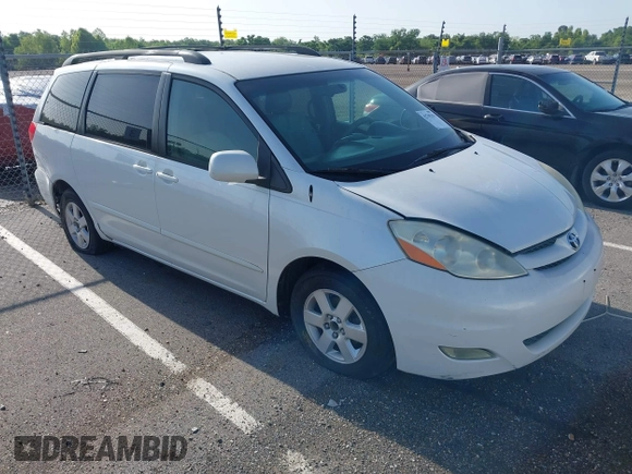 2008 Toyota Sienna XLE with VIN 5TDZK22C98S174887, listed as a IAAI auction lot 42705255 with 308,020 mi miles and . Bid and sale history available at DreamBid. Image 1.