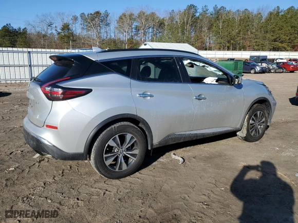 2023 Nissan Murano SV with VIN 5N1AZ2BJ9PC112344, listed as a Copart auction lot 46391745 with 58,781 mi miles and Salvage Title. Bid and sale history available at carsss.com. Image 3.