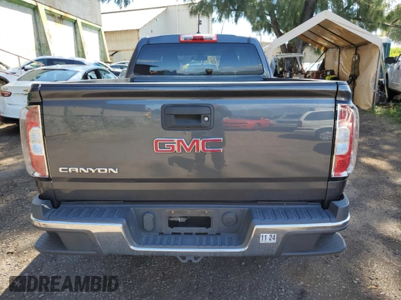 2017 GMC Canyon 2WD SLE with VIN 1GTH5BEA5H1304982, listed as a Copart auction lot 41141224 with 22,259 mi miles and Clean Title. Bid and sale history available at carsss.com. Image 6.
