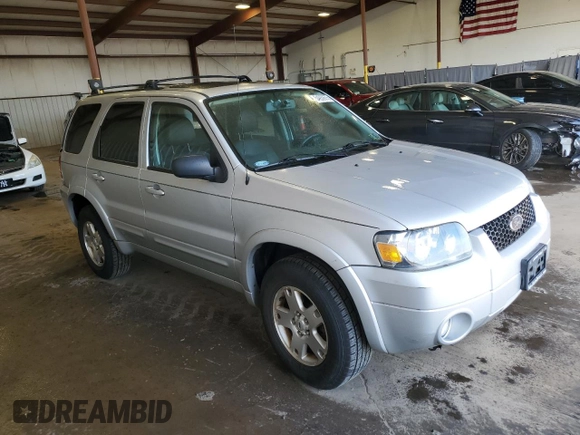2007 Ford Escape Limited with VIN 1FMCU94187KA31709, listed as a Copart auction lot 54930675 with 127,142 mi miles and Salvage Title. Bid and sale history available at carsss.com. Image 4.