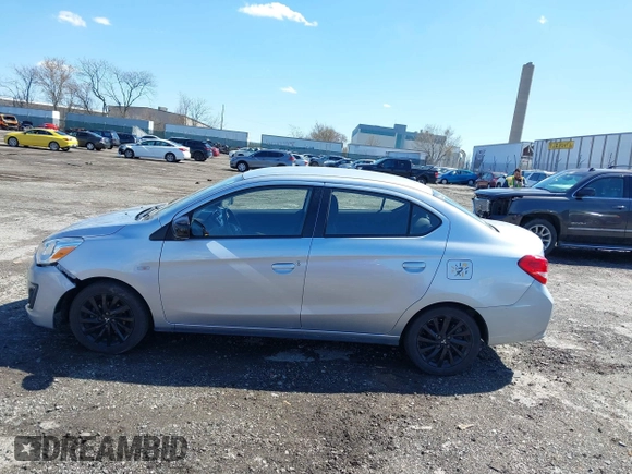 2020 Mitsubishi Mirage SE with VIN ML32F4FJ6LHF01842, listed as a IAAI auction lot 41869199 with 40,197 mi miles and . Bid and sale history available at DreamBid. Image 14.
