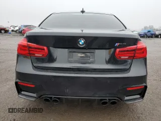 2017 BMW M3 with VIN WBS8M9C39H5G85594, listed as a Copart auction lot 46032454 with 58,183 mi miles. Bid and sale history available at carsss.com. Image 6.