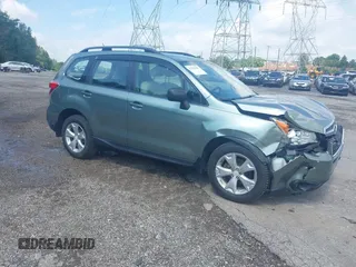 2015 Subaru Forester 2.5i with VIN JF2SJABC2FH595707, listed as a IAAI auction lot 42593707 with 133,252 mi miles and . Bid and sale history available at DreamBid. Image 1.