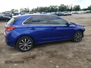 2020 Hyundai Elantra GT with VIN KMHH35LE7LU145821, listed as a Copart auction lot 77700433 with 33,312 mi miles and Salvage Title. Bid and sale history available at carsss.com. Image 3.