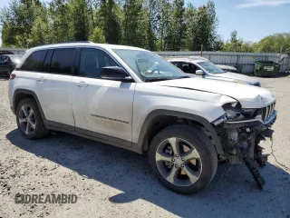 2024 Jeep Grand Cherokee with VIN 1C4RJYB64RC681828, listed as a Copart auction lot 59544685 with 24,883 mi miles and Salvage title. Bid and sale history available at DreamBid. Image 4.