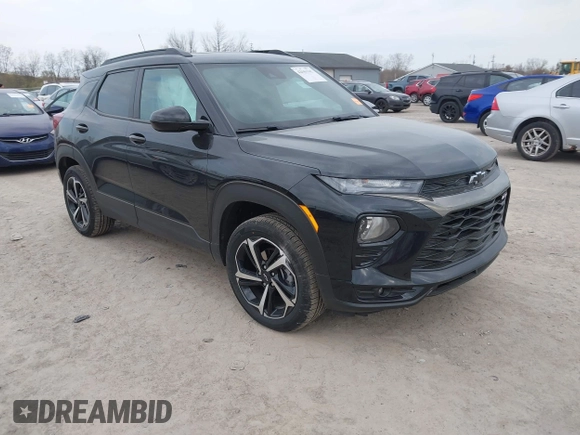 2023 Chevrolet TrailBlazer RS with VIN KL79MUSL2PB151394, listed as a IAAI auction lot 42063565 with 10,634 mi miles and . Bid and sale history available at DreamBid. Image 1.