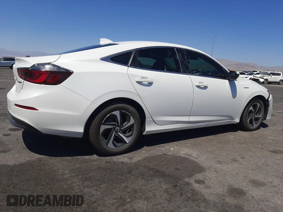 2022 Honda Insight EX z VIN 19XZE4F56NE003261, wystawiony jako Copart lot #54652515 z przebiegiem 58 493 mil mil oraz Szkoda całkowita • Salvage title. Historia ofert i sprzedaży dostępna na DreamBid. Obrazek 3.