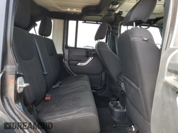 2018 Jeep Wrangler JK Unlimited Sahara with VIN 1C4HJWEG7JL921866, listed as a Copart auction lot 69345464 with 58,990 mi miles and Salvage Title. Bid and sale history available at carsss.com. Image 10.