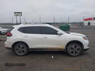 2019 Nissan Rogue SV with VIN JN8AT2MT4KW263267, listed as a IAAI auction lot 41155792 with 106,668 mi miles. Bid and sale history available at carsss.com. Image 12.