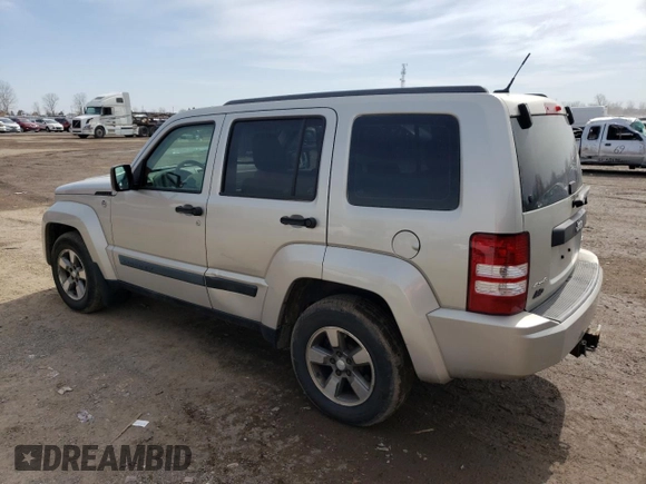 2008 Jeep Liberty Sport with VIN 1J8GN28K08W131724, listed as a Copart auction lot 49146405 with 244,265 mi miles and Clean Title. Bid and sale history available at DreamBid. Image 2.