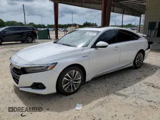 2022 Honda Accord EX-L with VIN 1HGCV3F57NA003483, listed as a Copart auction lot 56897585 with 46,638 mi miles and Salvage title. Bid and sale history available at DreamBid. Image 1.