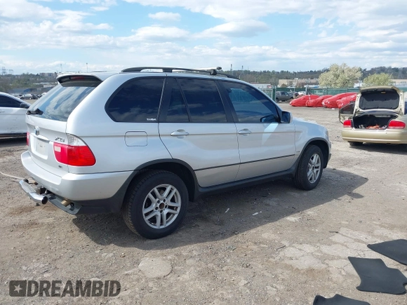 2006 BMW X5 3.0i with VIN 5UXFA13596LY41387, listed as a IAAI auction lot 42039140 with 169,696 mi miles. Bid and sale history available at carsss.com. Image 4.