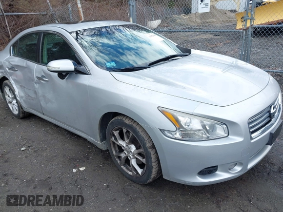 2013 Nissan Maxima S with VIN 1N4AA5AP0DC838596, listed as a IAAI auction lot 41992360 with 117,096 mi miles and . Bid and sale history available at DreamBid. Image 1.