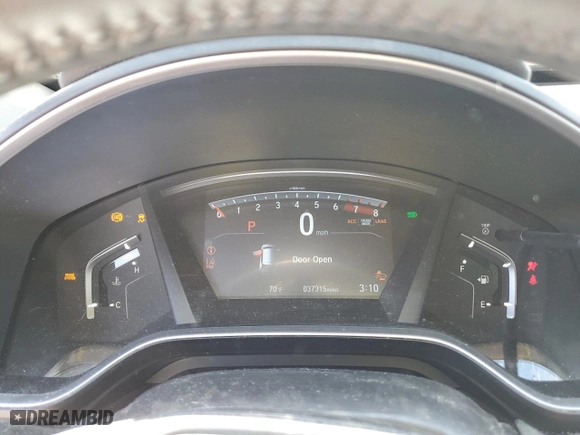 2021 Honda CR-V EX-L with VIN 7FARW2H81ME007398, listed as a Copart auction lot 49720184 with 37,315 mi miles and Salvage Title. Bid and sale history available at carsss.com. Image 9.