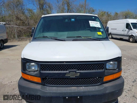 2017 Chevrolet Express Cargo Van with VIN 1GCWGBFFXH1139037, listed as a IAAI auction lot 41784999 with 198,660 mi miles. Bid and sale history available at carsss.com. Image 12.