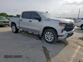 2022 Chevrolet Silverado 1500 Custom with VIN 3GCPDBEK1NG604071, listed as a Copart auction lot 54061795 with 38,961 mi miles and Salvage Title. Bid and sale history available at carsss.com. Image 4.