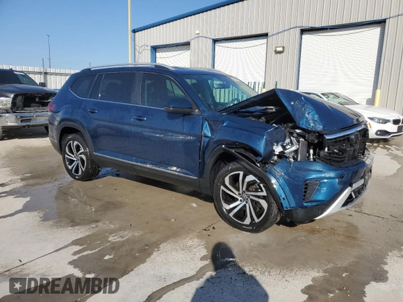 2022 Volkswagen Atlas SEL with VIN 1V2BP2CA7NC504537, listed as a Copart auction lot 52094685 with 63,114 mi miles and Salvage title. Bid and sale history available at DreamBid. Image 4.