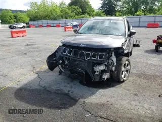 2019 Jeep Compass Latitude with VIN 3C4NJDBB1KT647036, listed as a Copart auction lot 58234915 with Not provided miles and Salvage title. Bid and sale history available at DreamBid. Image 14.