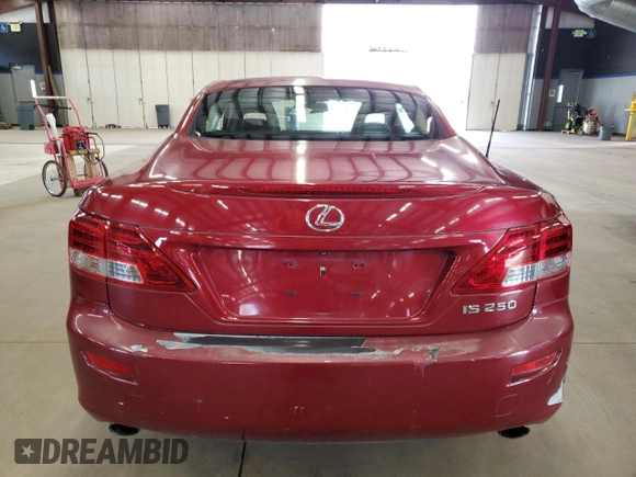 2012 Lexus IS 250 C z VIN JTHFF2C29C2526040, wystawiony jako Copart lot #87149204 z przebiegiem 153 211 mil mil oraz Czysty tytuł • Clean title. Historia ofert i sprzedaży dostępna na DreamBid. Obrazek 6.