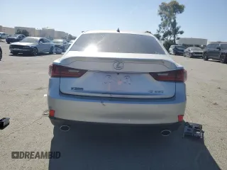 2016 Lexus IS 350 with VIN JTHBE1D25G5023751, listed as a Copart auction lot 55272315 with 118,419 mi miles and Salvage Title. Bid and sale history available at DreamBid. Image 6.